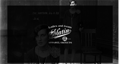 Desktop Screenshot of matin.jp